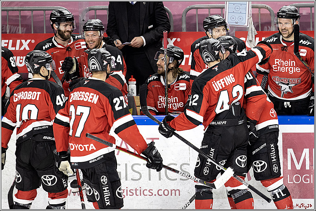 PENNY DEL;  Koelner Haie - Fischtown Pinguins Bremerhaven; Koeln, 03.01.2022